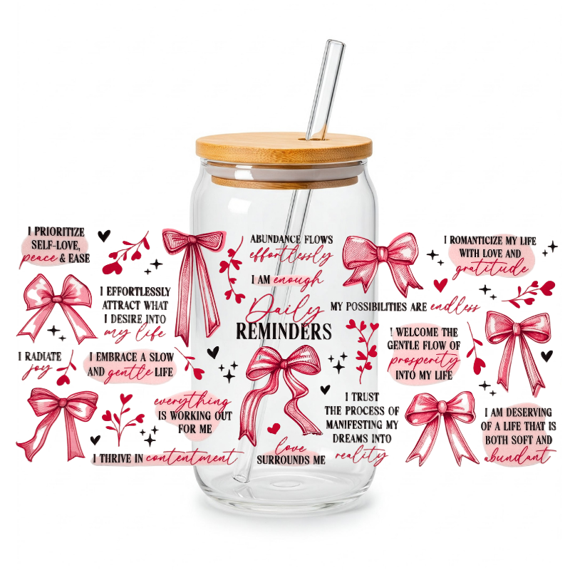 Daily Reminders - Red