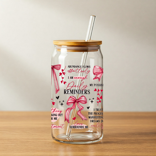 Daily Reminders - Red