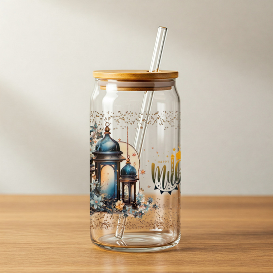 Happy Eid Mubarak - Blue Lanterns