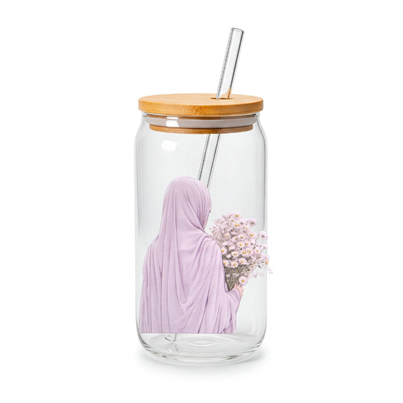 Hijab Purple 4
