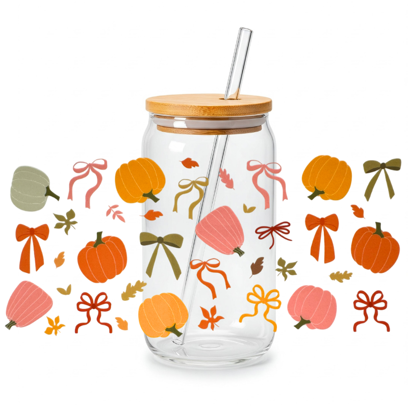 Pumpkin and Bows I
