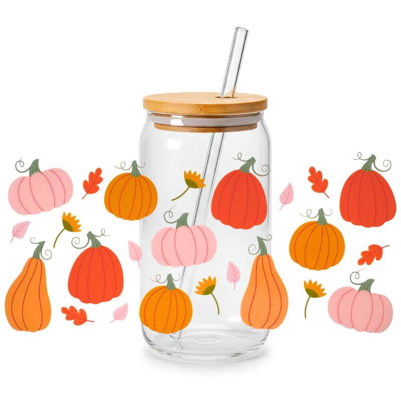 Pumpkins and Flowers II