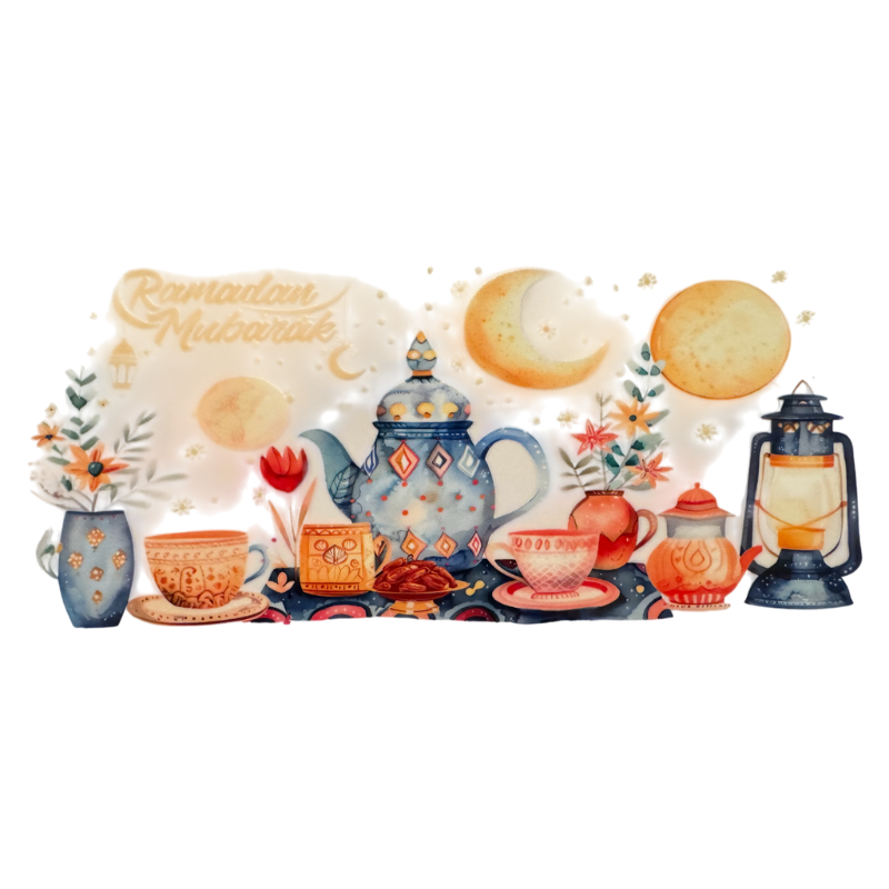 Ramadan Mubarak - Table Setting