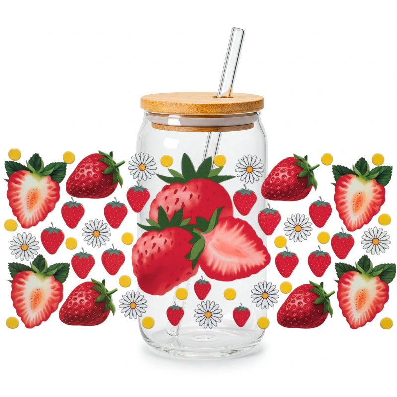 Strawberries and Blossoms