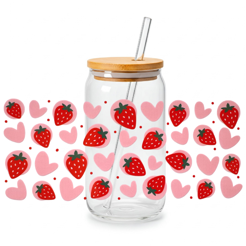 Strawberries and Hearts