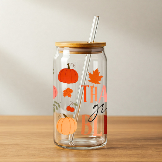 Thankful Grateful Blessed - Spelling Error