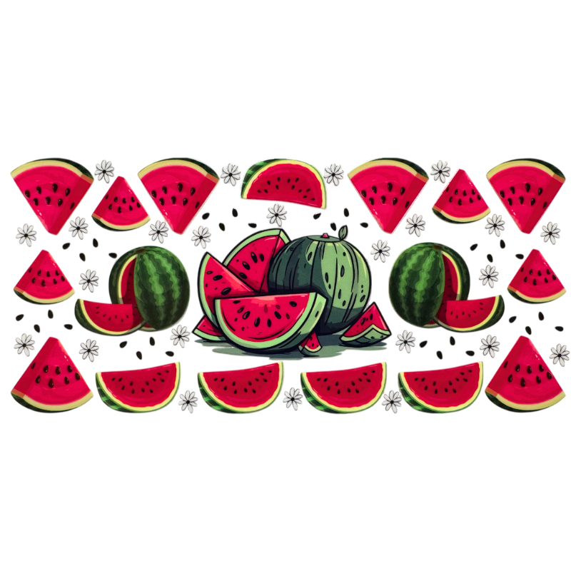 Cut Watermelon