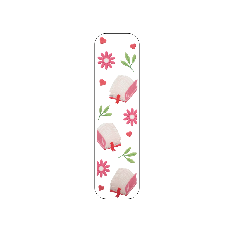 Flowers and Books [Double Sided]