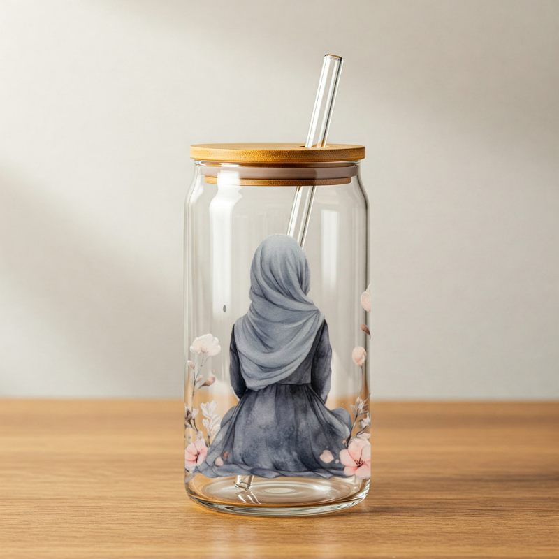 Hijab Blue 4