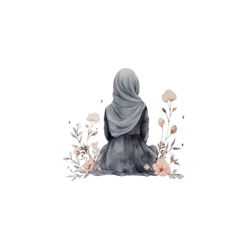 Hijab Blue 4