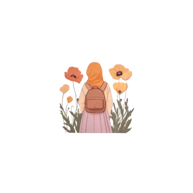 Hijab Orange 1