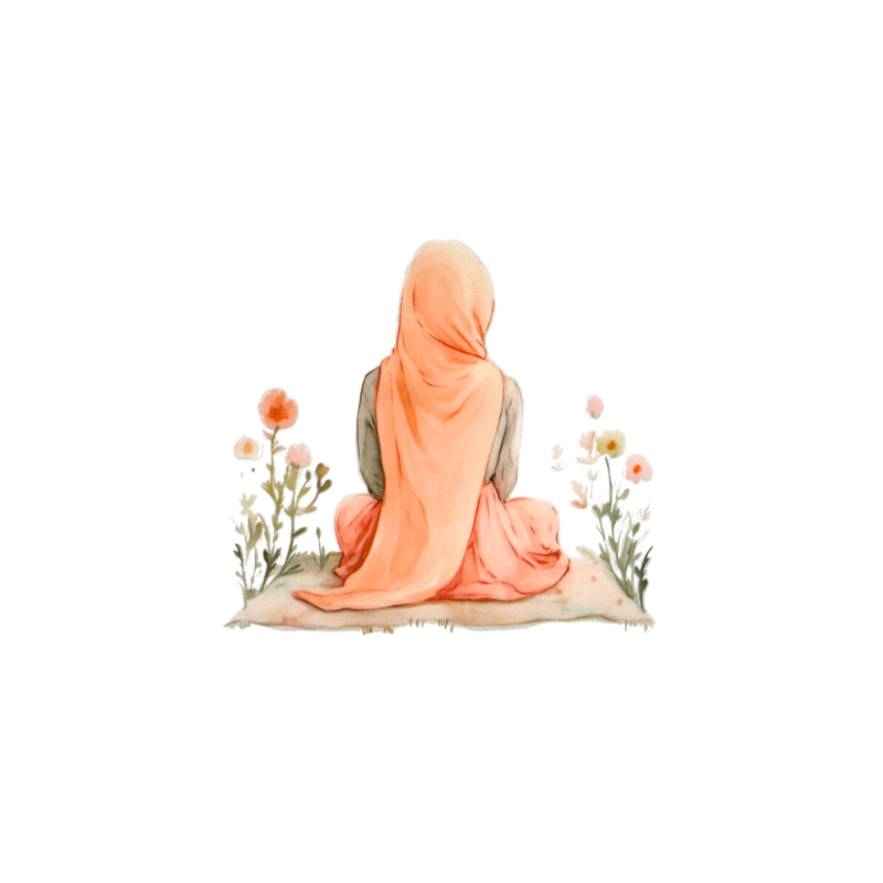 Hijab Orange 10