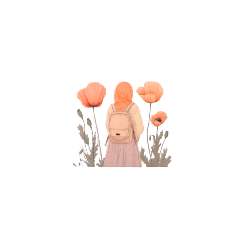 Hijab Orange 3