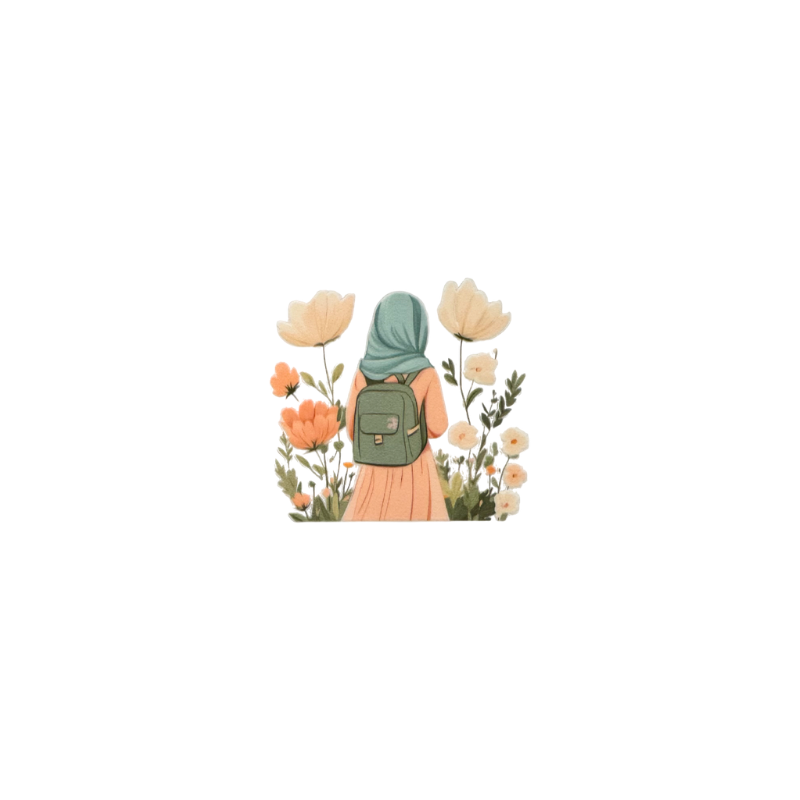 Hijab Orange 5