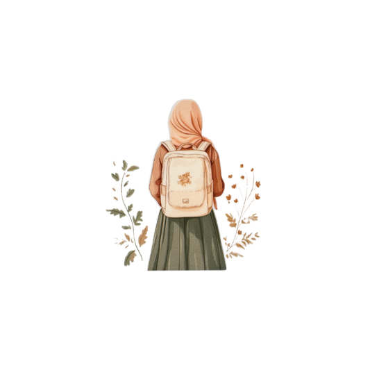 Hijab Orange 6