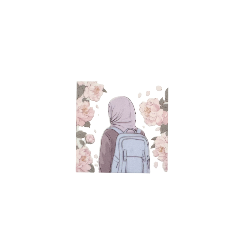 Hijab Purple 3