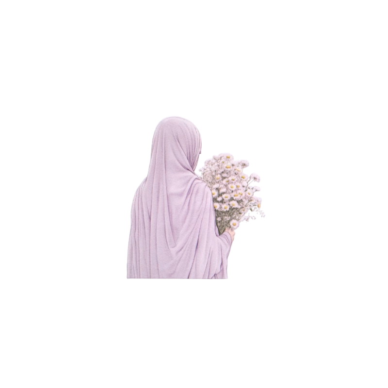 Hijab Purple 4