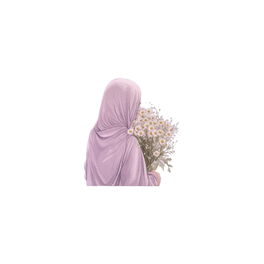 Hijab Purple 6