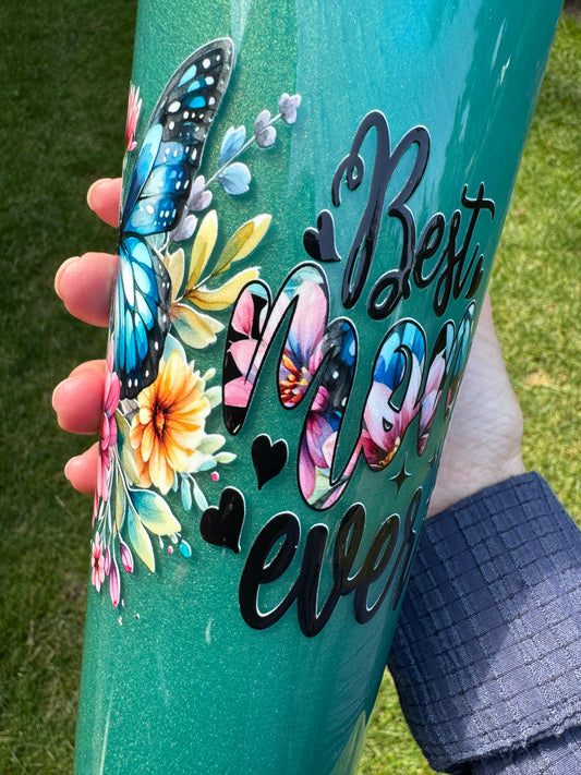 *Ready-to-Ship* 24oz Acrylic Tumbler - Best Mom Ever