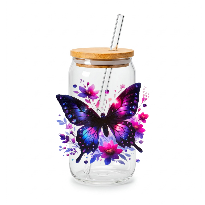 Indigo Butterfly 1