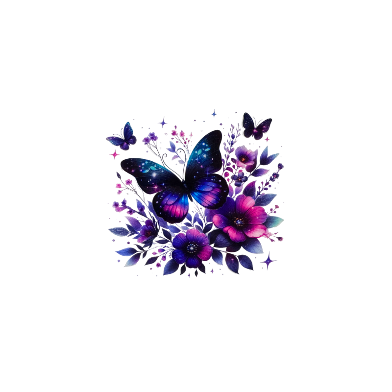 Indigo Butterfly 2