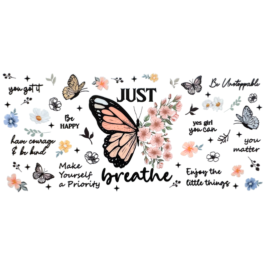 Just Breathe Butterfly