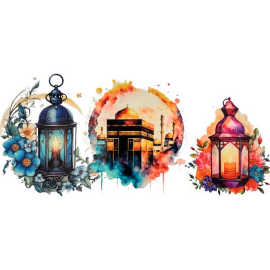Ka'ba And Lanterns