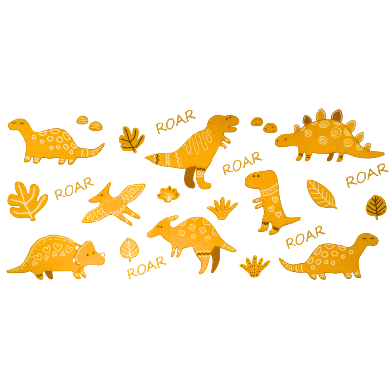 Orange Dinos