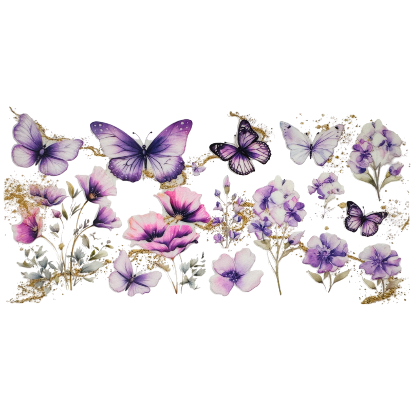 Purple Butterflies