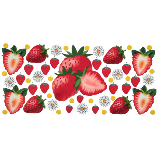 Strawberries and Blossoms