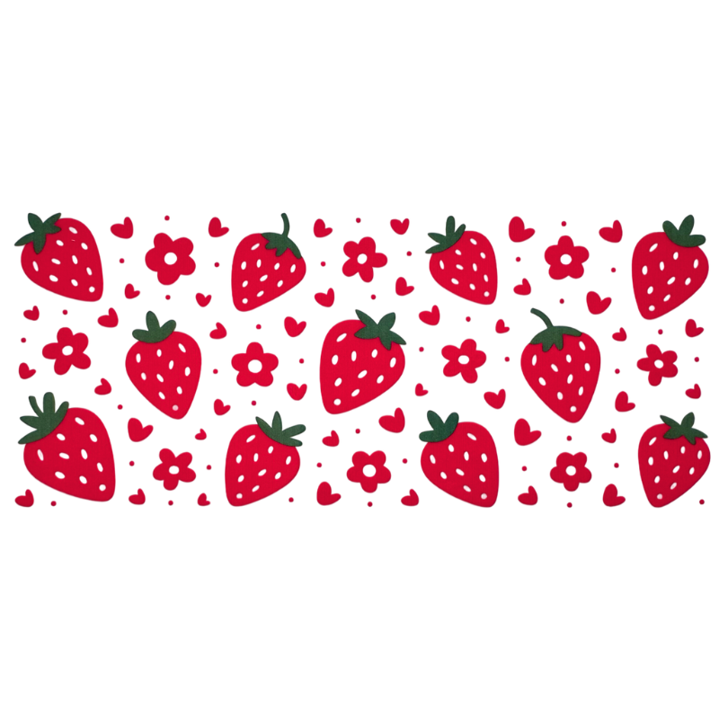 Strawberries and Flowers
