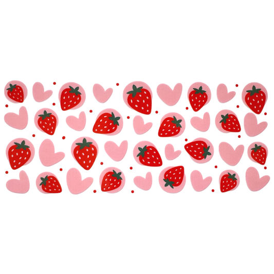 Strawberries and Hearts